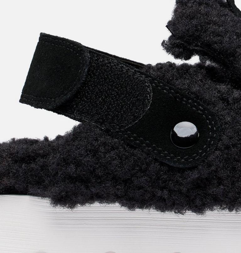 VIIBE Cozy Women's Clog, Color: Black, Sea Salt, image 8