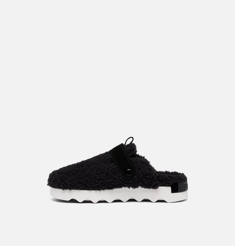 VIIBE Cozy Women's Clog, Color: Black, Sea Salt, image 4