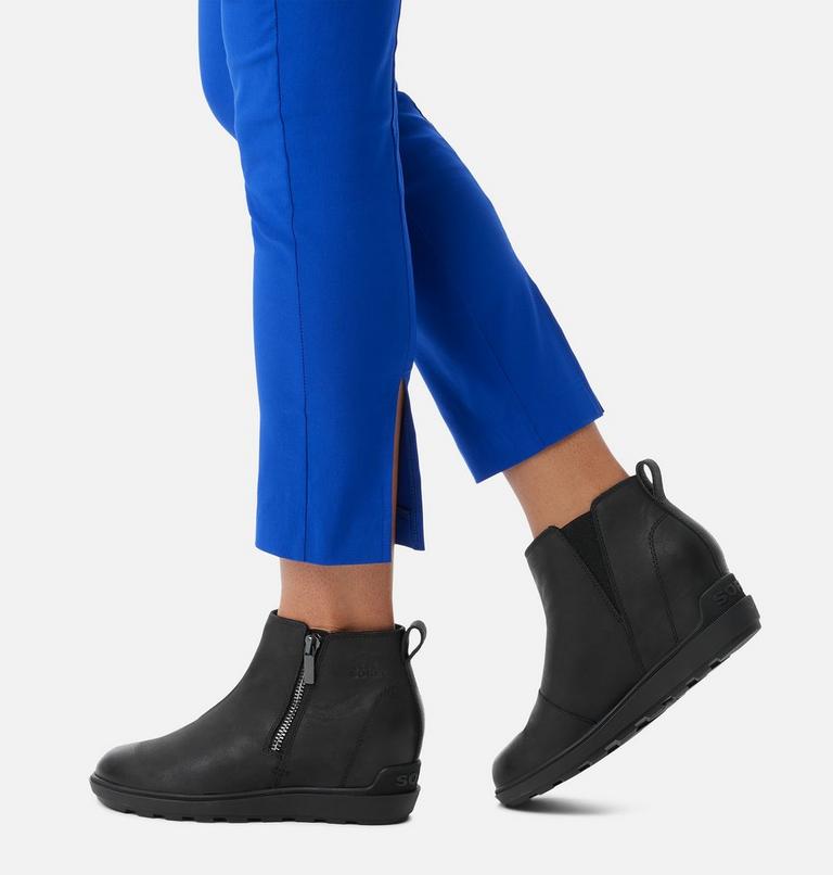 EVIE II Bottines &agrave; fermeture &eacute;clair pour femme, Color: Black, Black, image 8