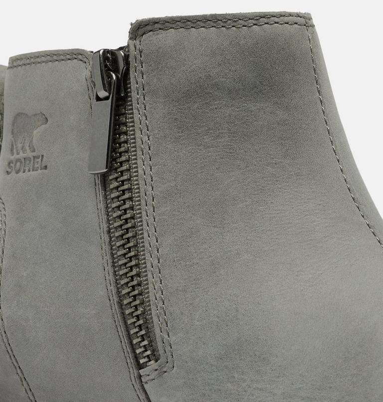 EVIE II Women's Zip Bootie, Color: Quarry, Grill, image 9
