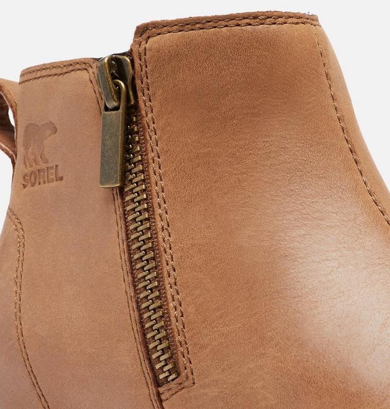 EVIE II Women's Zip Bootie, Color: Velvet Tan, Gum 2, image 9