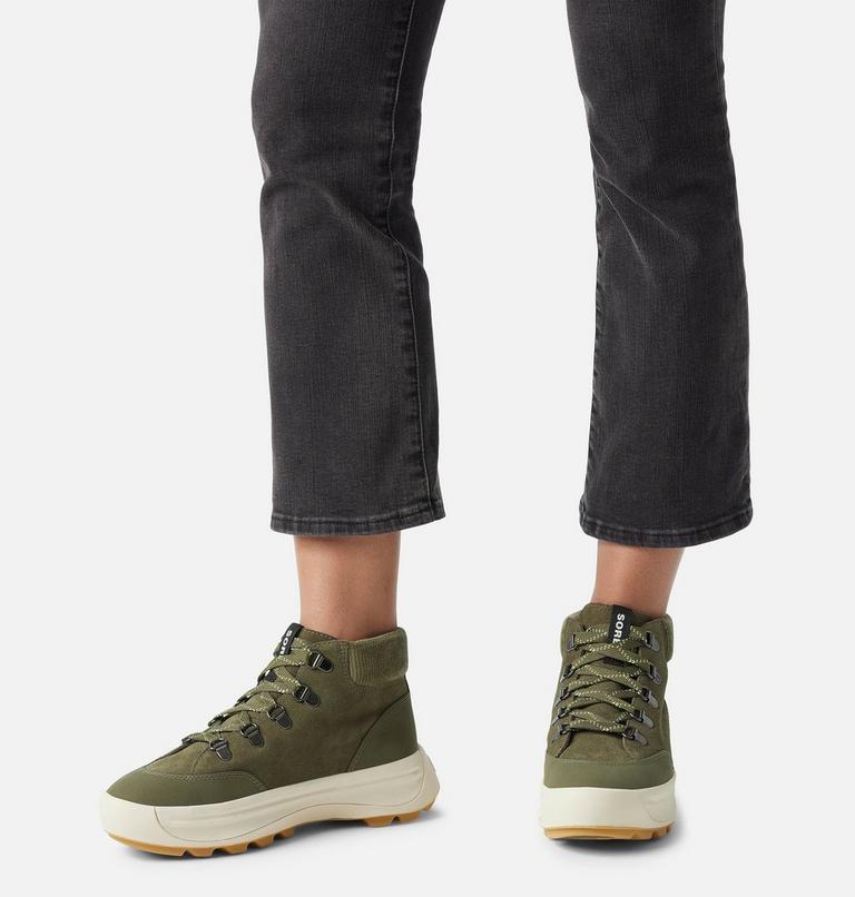 Women's ONA 503 Hiker Boot, Color: Stone Green, Light Bisque, image 7