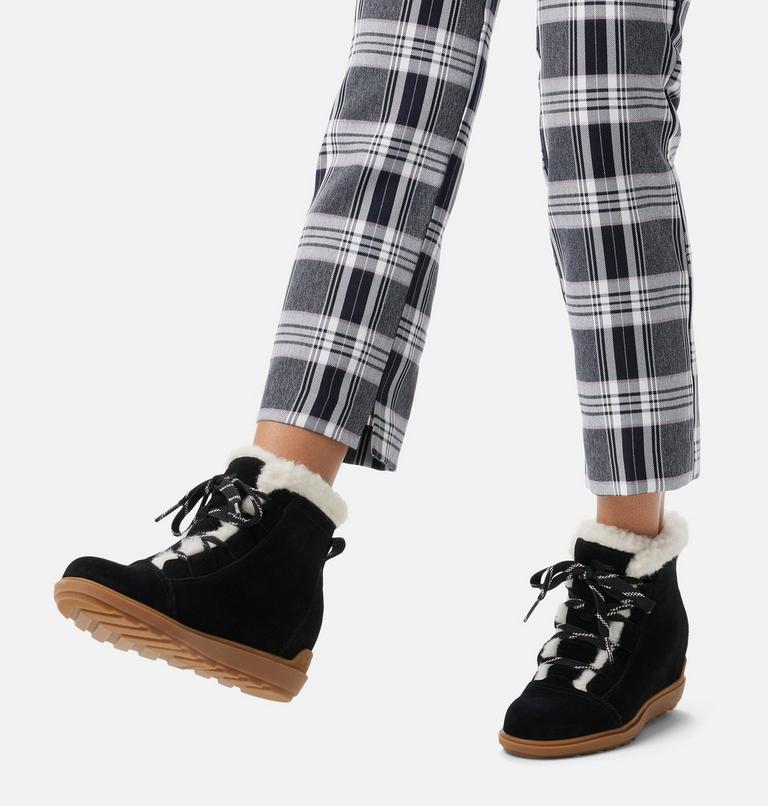 EVIE II Cozy Women's Bootie, Color: Black, Gum 2, image 8