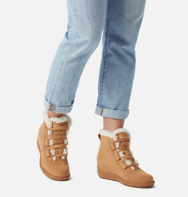 EVIE II Cozy Women's Bootie, Color: Tawny Buff, Gum 2, image 8