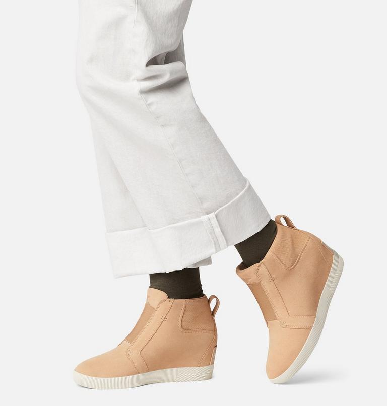 OUT N ABOUT Pull On Women's Wedge, Color: Canoe, Sea Salt, image 8