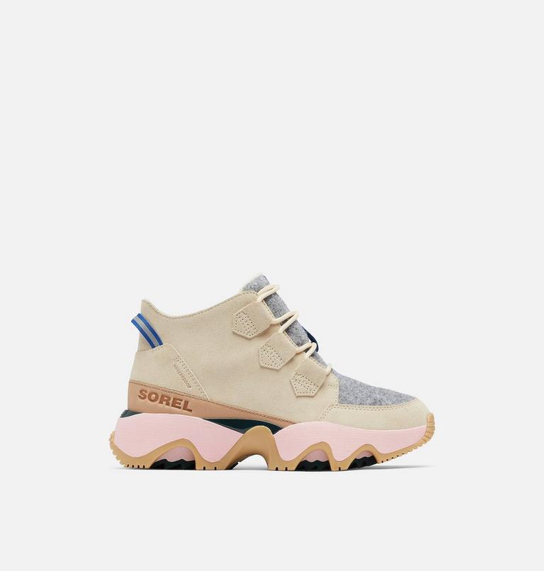 Women's Kinetic Impact Caribou Waterproof Sneaker - 2023 COLLECTION, Color: Bleached Ceramic, Midnight Teal, image 1