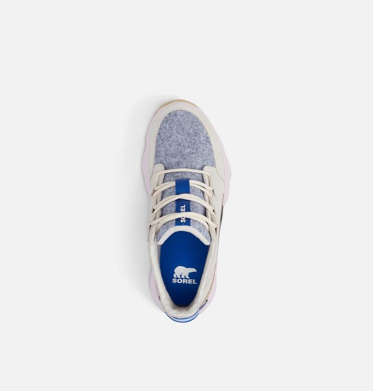 Women's Kinetic Impact Caribou Waterproof Sneaker - 2023 COLLECTION, Color: Bleached Ceramic, Midnight Teal, image 5