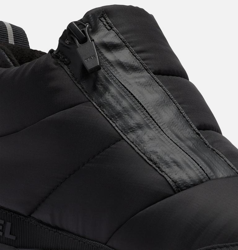 Women's Kinetic Impact Puffy Sneaker Boot, Color: Black, Sea Salt, image 8