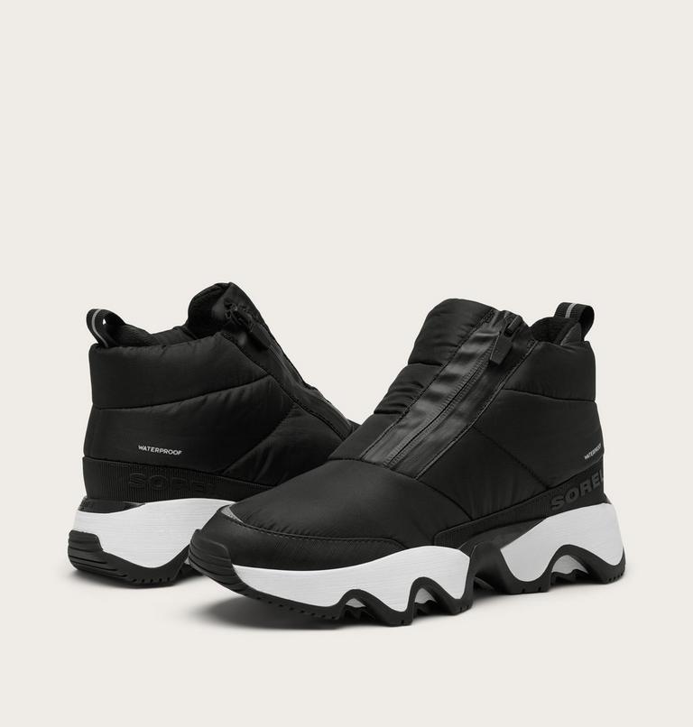 Botte-Basket Kinetic Impact Puffy Femme, Color: Black, Black, image 9