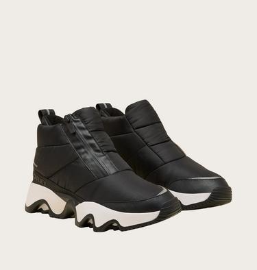 Bota acolchada tipo zapatilla Kinetic Impact para mujer, Color: Black, Black, image 6