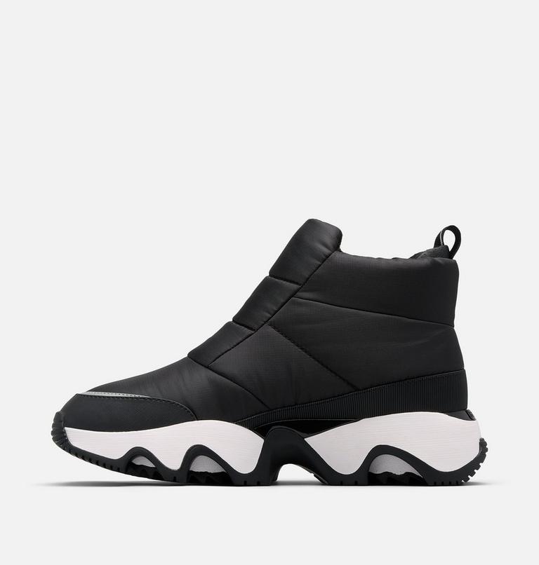 Women's Kinetic Impact Puffy Sneaker Boot, Color: Black, Black, image 2