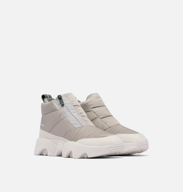 KINETIC Impact Women's Puffy Zip Waterproof Boot, Color: Chrome Grey, Moonstone, image 6