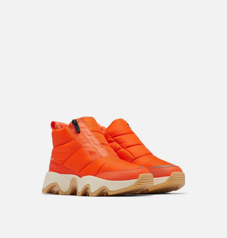 KINETIC� IMPACT PUFFY ZIP WP | 862 | 5, Color: Optimized Orange, Bleached Ceramic, image 2