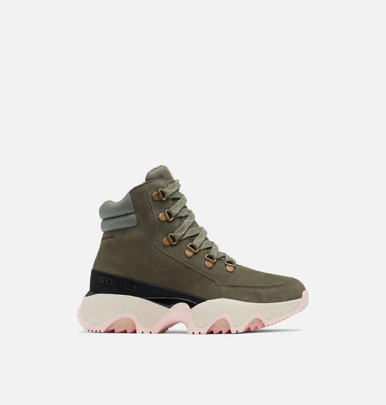 Women's Kinetic Impact Conquest Waterproof Sneaker Boot - 2023 COLLECTION, Color: Stone Green, Chalk, image 1