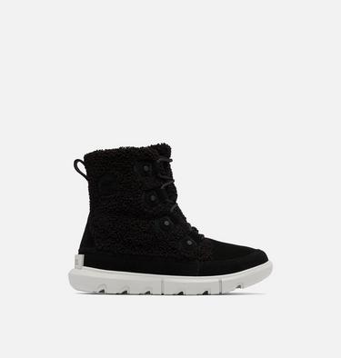 Women's Explorer Next Joan Cozy Boot, Color: Black, Moonstone, image 5