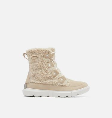 Women's Explorer Next Joan Cozy Boot, Color: Bleached Ceramic, Sea Salt, image 1