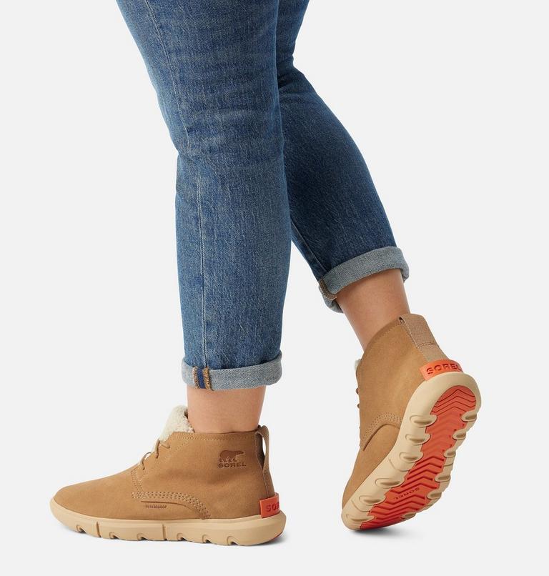 Women's Explorer Next Drift Winter Shoe, Color: Tawny Buff, Ceramic, image 7