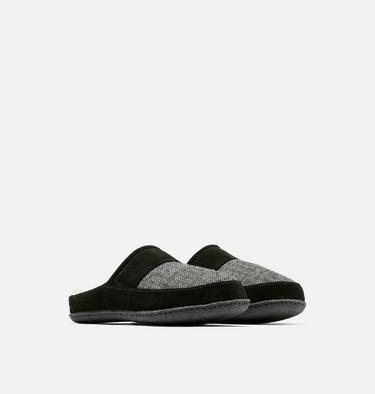 FALCON RIDGE II Scuff Men's Slipper, Color: Black, Jet, image 2