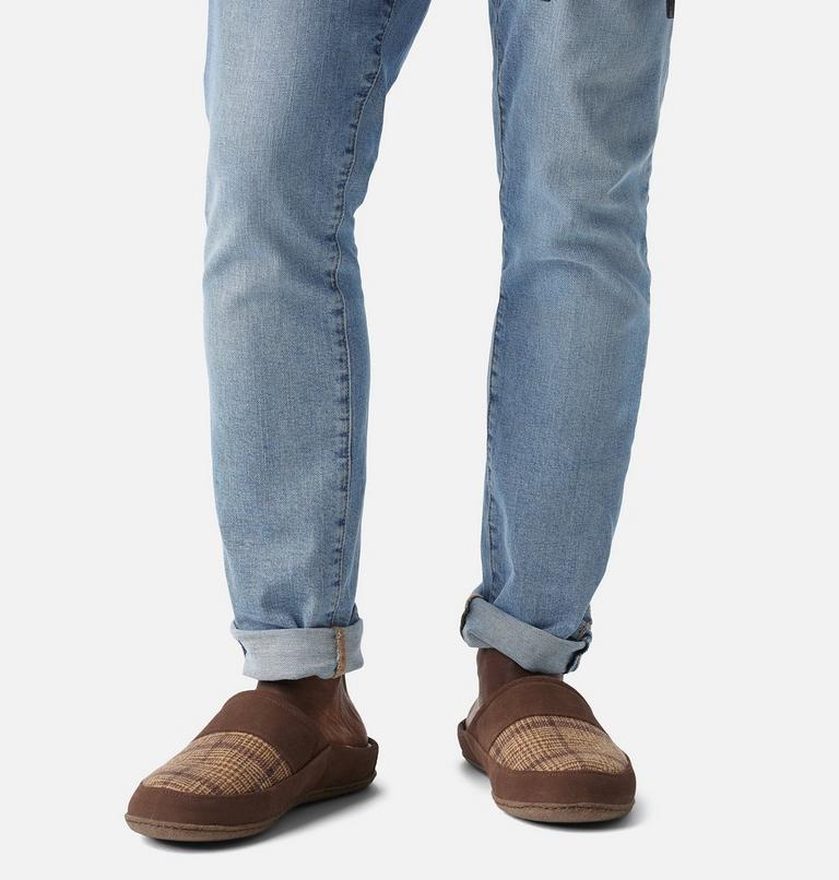 FALCON RIDGE II Scuff Men's Slipper, Color: Tobacco, Gum, image 7