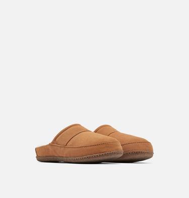 FALCON RIDGE II Scuff Men's Slipper, Color: Elk, Gum 10, image 2