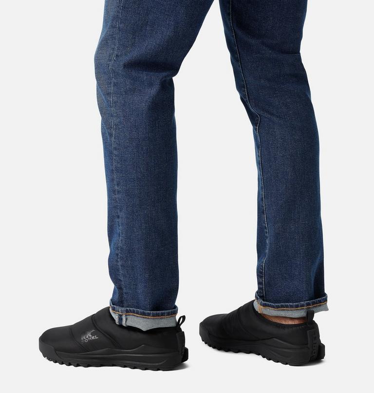 Men's ONA RMX Puffy Slip-On Mule, Color: Black, White, image 7