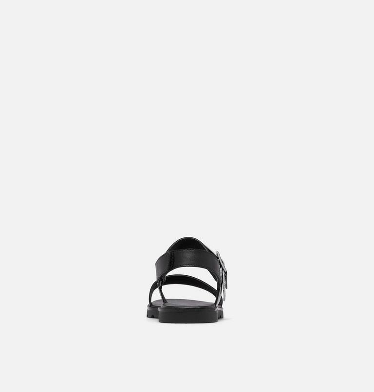 Women's Ella III Slingback Flat Sandal, Color: Black, Black, image 3