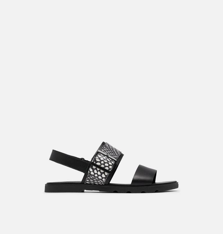 Women's Ella III Slingback Flat Sandal, Color: Black, Black, image 1