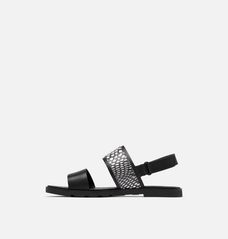 Women's Ella III Slingback Flat Sandal, Color: Black, Black, image 4