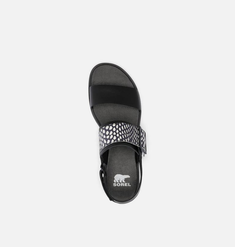 Women's Ella III Slingback Flat Sandal, Color: Black, Black, image 5