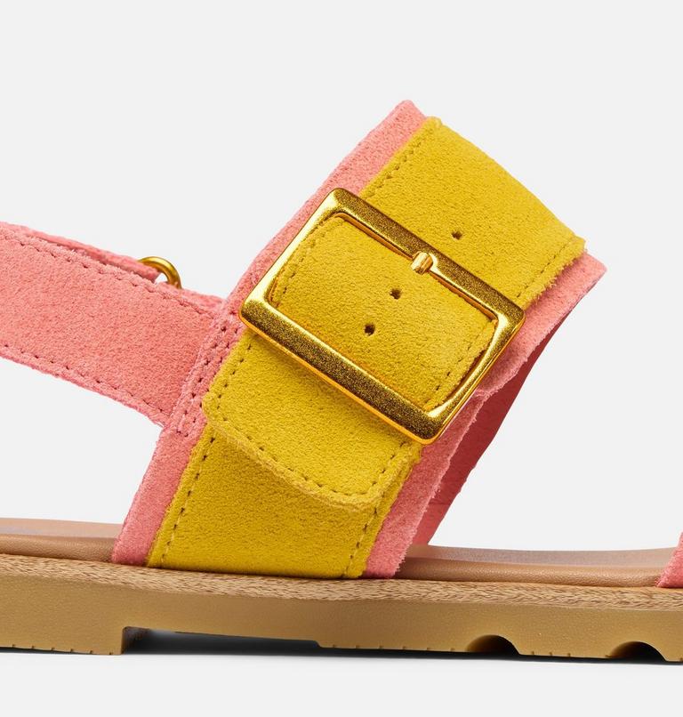 Women's Ella III Slingback Flat Sandal, Color: Coral Blossom, Gum 16, image 10