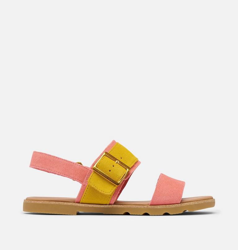 Women's Ella III Slingback Flat Sandal, Color: Coral Blossom, Gum 16, image 1