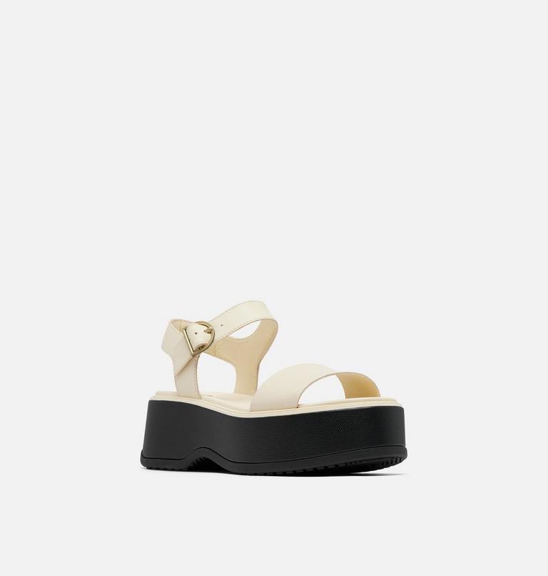 DAYSPRING� ANKLE STRAP SANDAL | 292 | 9.5, Color: Honey White, Black, image 7