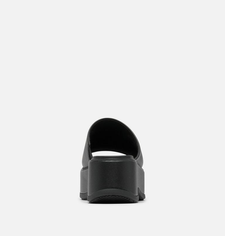 DAYSPRING Slide Women's Platform Sandal, Color: Black, Black, image 3