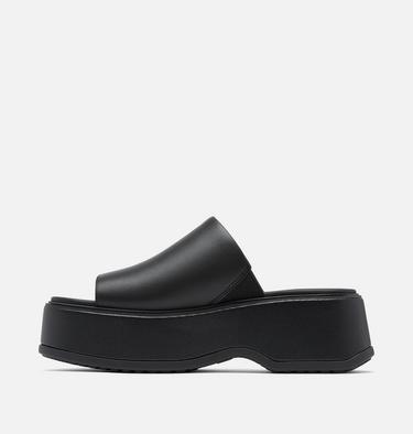 DAYSPRING Slide Women's Platform Sandal, Color: Black, Black, image 4