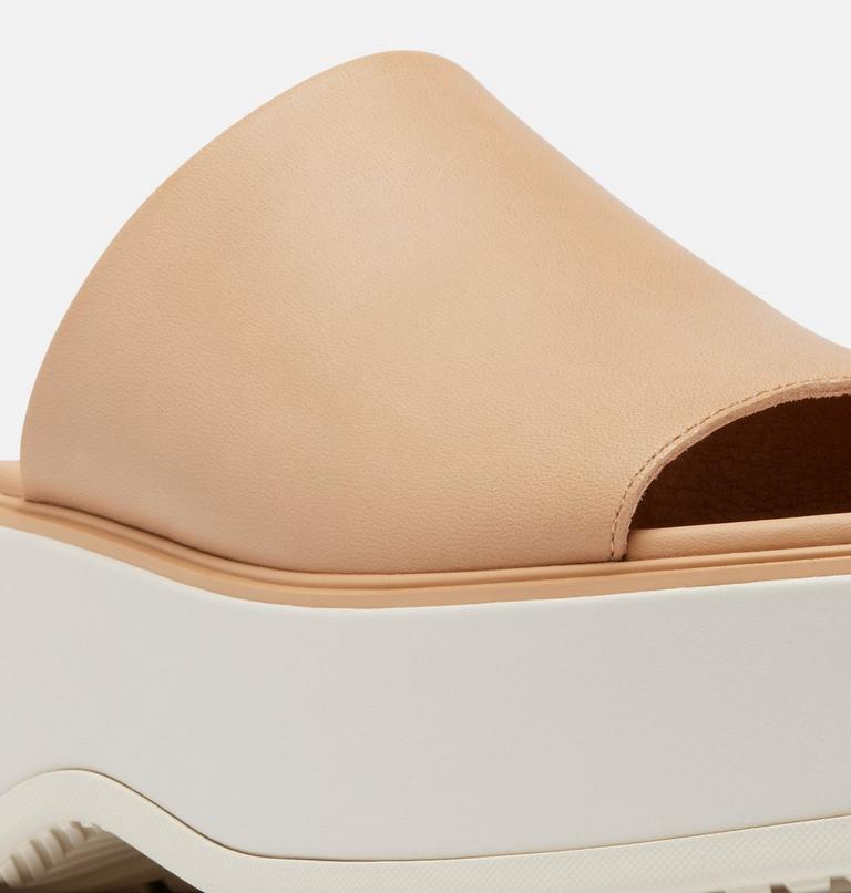 DAYSPRING Slide Women's Platform Sandal, Color: Honest Beige, Chalk, image 11