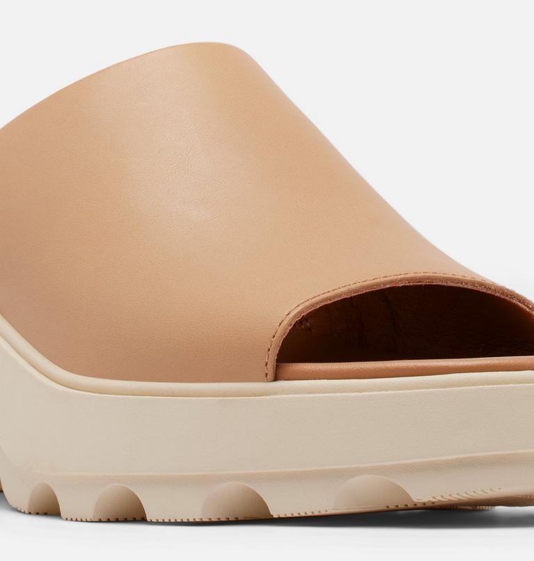 JOANIE Heel Slide Women's Sandal, Color: Honest Beige, Bleached Ceramic, image 9
