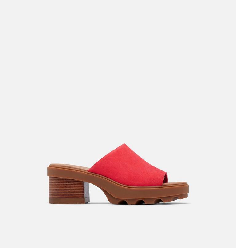 Sandales À Talon À Enfiler JOANIE Pour Femmes, Color: Red Glo, Gum 2, image 1