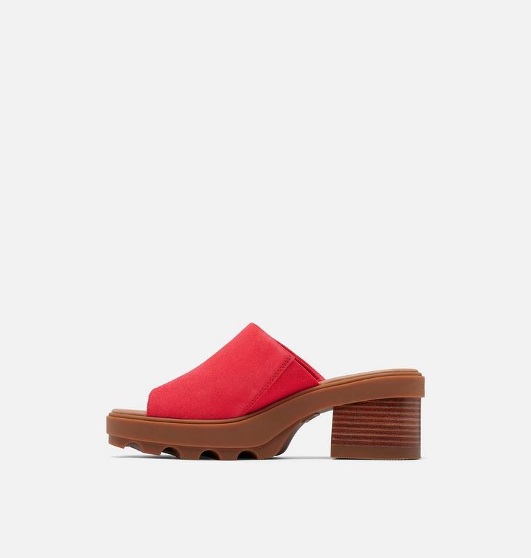 Sandales À Talon À Enfiler JOANIE Pour Femmes, Color: Red Glo, Gum 2, image 4