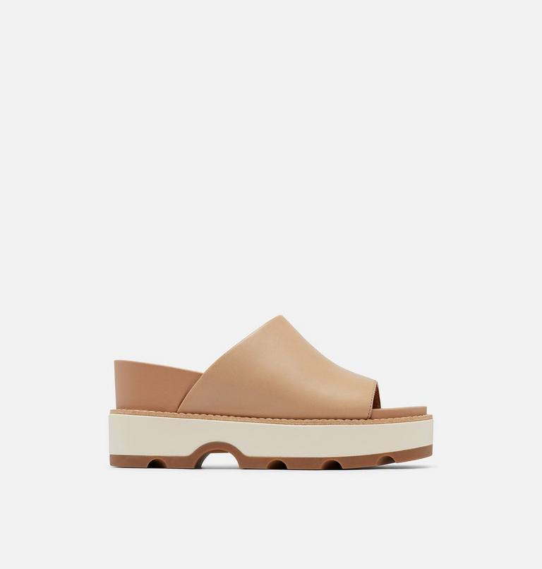 Sandales Compensées À Enfiler JOANIE IV Pour Femmes, Color: Honest Beige, Gum, image 1