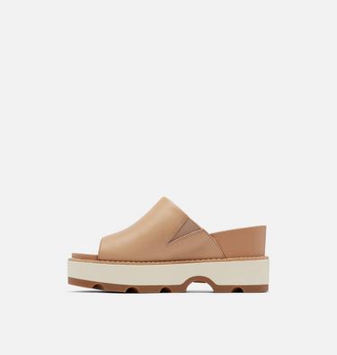 Sandales Compensées À Enfiler JOANIE IV Pour Femmes, Color: Honest Beige, Gum, image 12