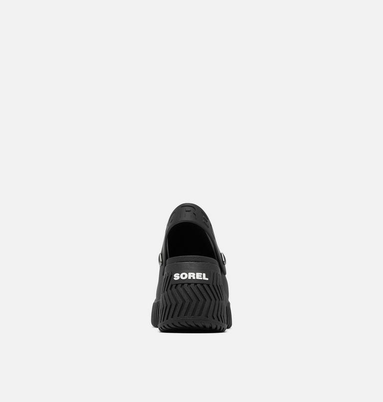 ONA Streetworks Heel Women's Clog, Color: Black, Sea Salt, image 3