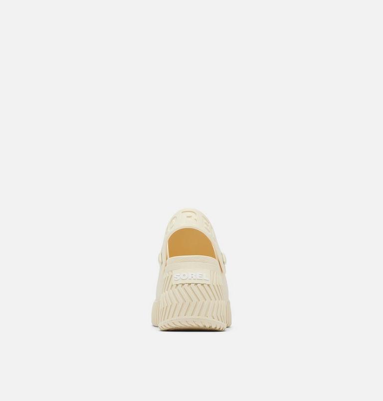 ONA Streetworks Heel Women's Clog, Color: Honey White, Sea Salt, image 3