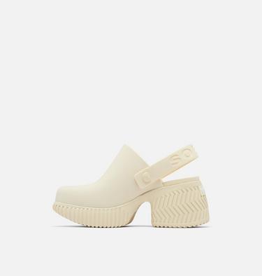 ONA Streetworks Heel Women's Clog, Color: Honey White, Sea Salt, image 4