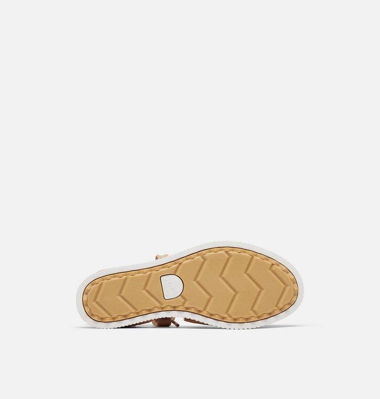 ONA Streetworks Drille Women's Flat Sandal, Color: Honest Beige, Sea Salt, image 6