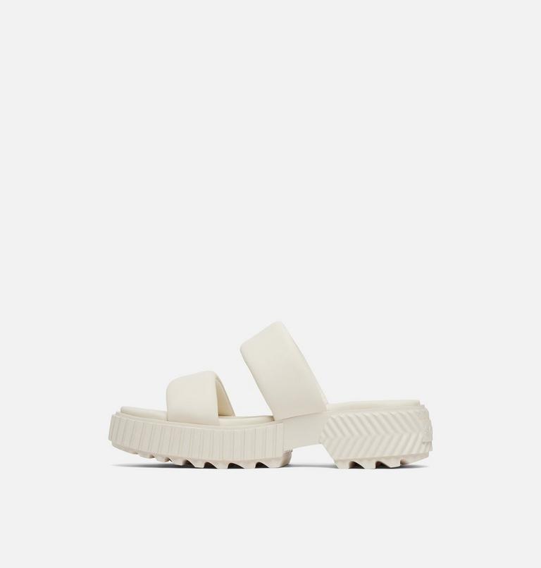 ONA� STREETWORKS SLIDE MID SANDAL | 191 | 9.5, Color: Chalk, Chalk, image 4