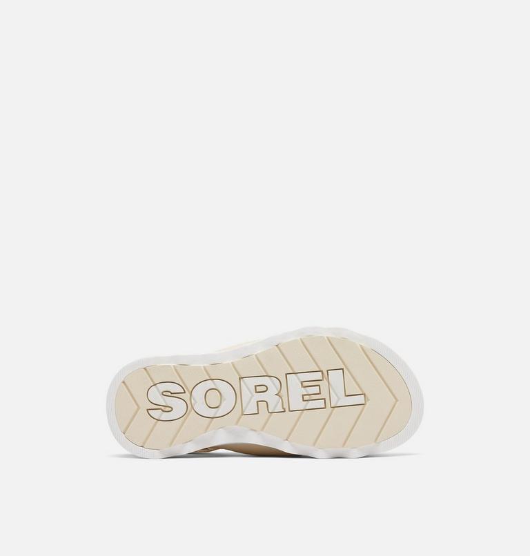 VIIBE Slingback Women's Flat Sandal, Color: Honey White, Sea Salt, image 6