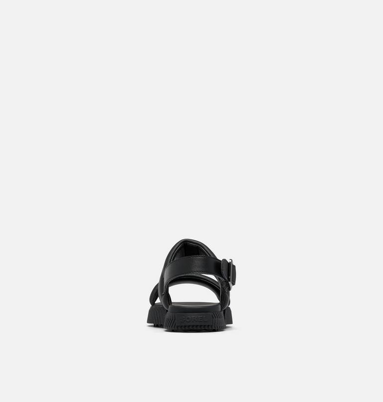 ONA� STREETWORKS GO-TO FLAT SANDAL | 010 | 10.5, Color: Black, Chalk, image 3