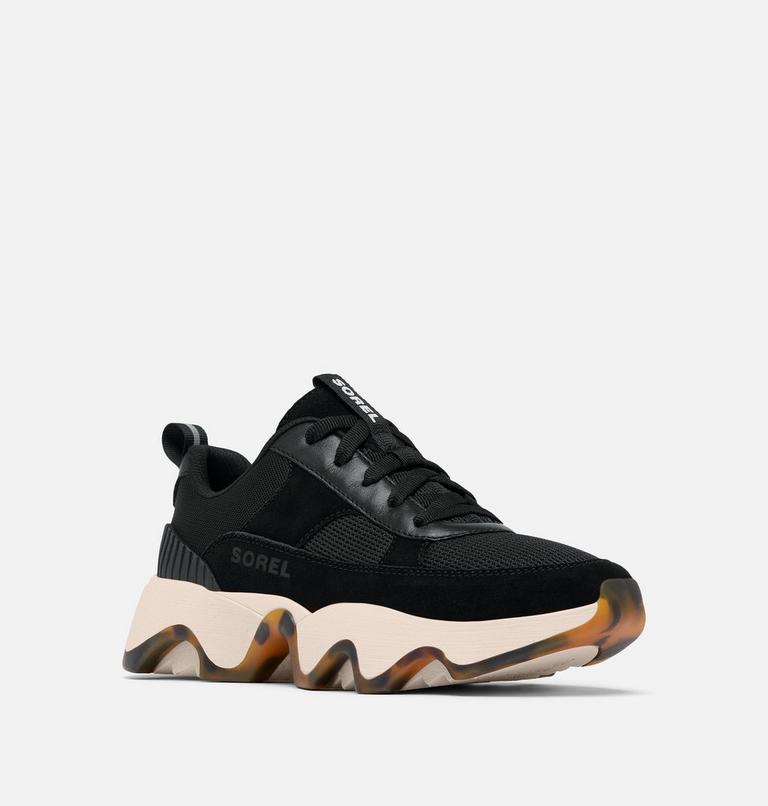 Women's Kinetic Impact II Wonder Lace Sneaker, Color: Black, Chalk, image 7