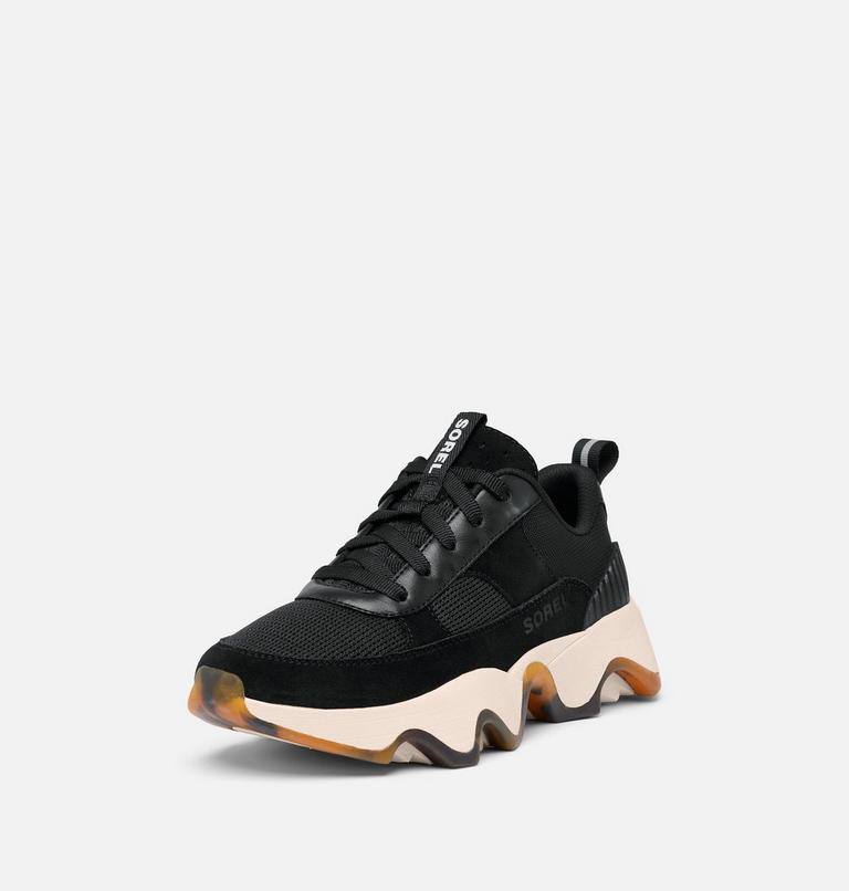 Women's Kinetic Impact II Wonder Lace Sneaker, Color: Black, Chalk, image 8