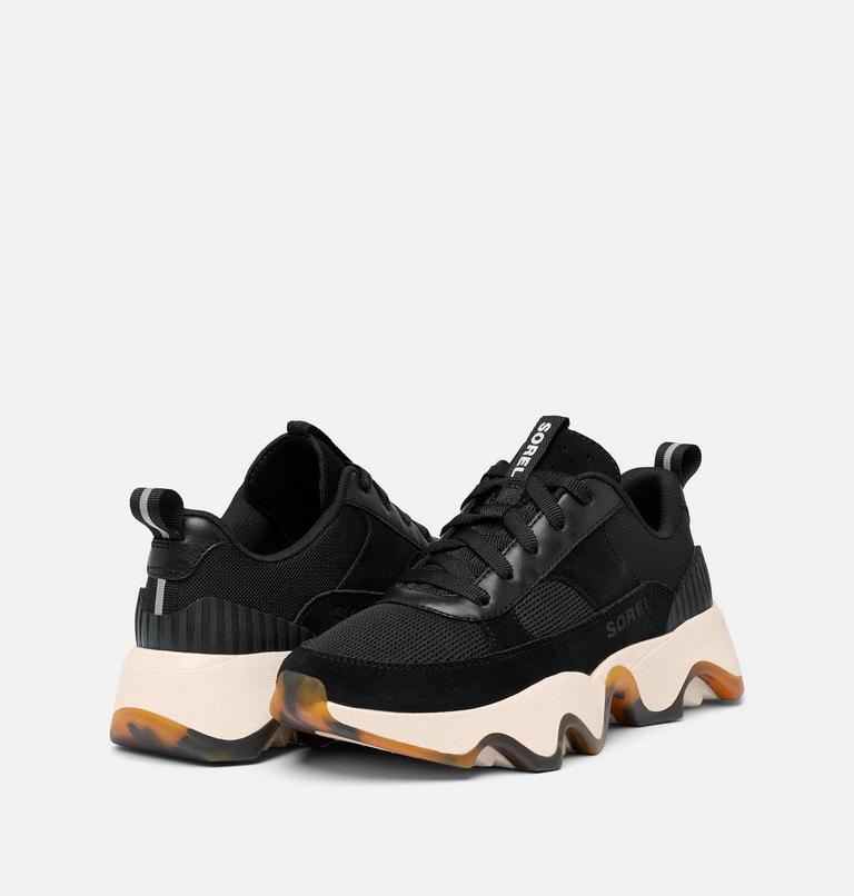 Women's Kinetic Impact II Wonder Lace Sneaker, Color: Black, Chalk, image 9